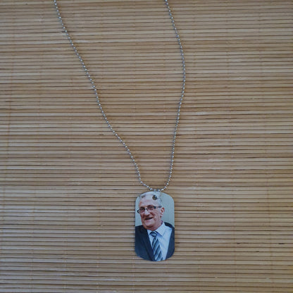 Pendentif complet avec chaîne boule argentée