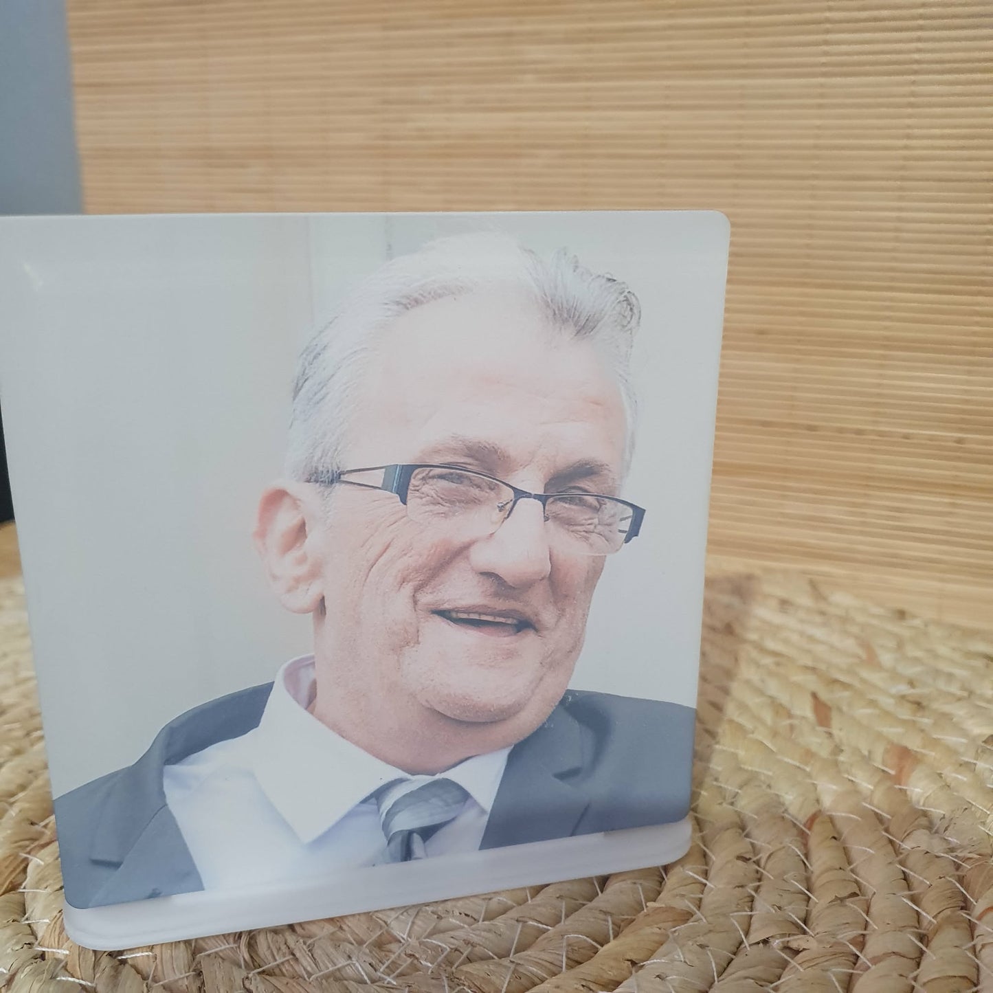 Détail transparence et brillance impression sur acrylique