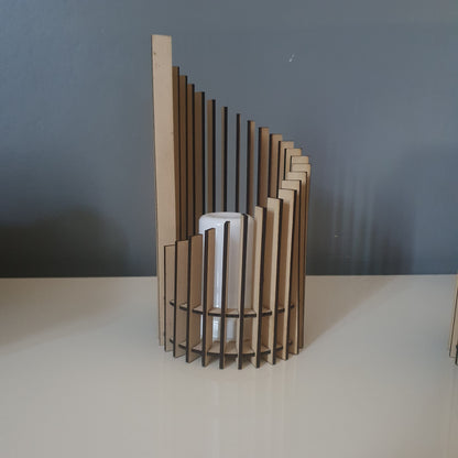 Photophore décoratif LED – 3 tailles au choix