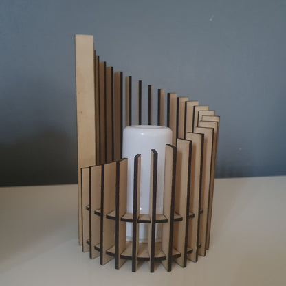 Photophore décoratif LED – 3 tailles au choix